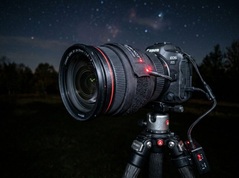 dew heater camera lens