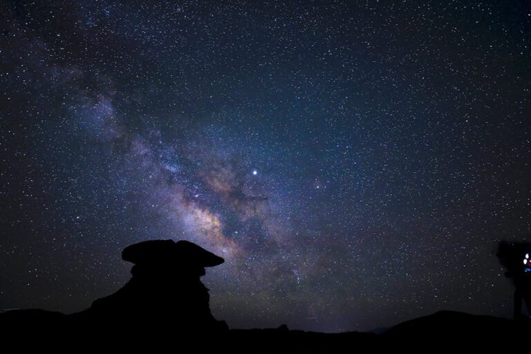 settings for photographing stars