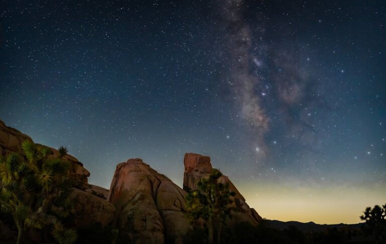 how to composite night sky photos