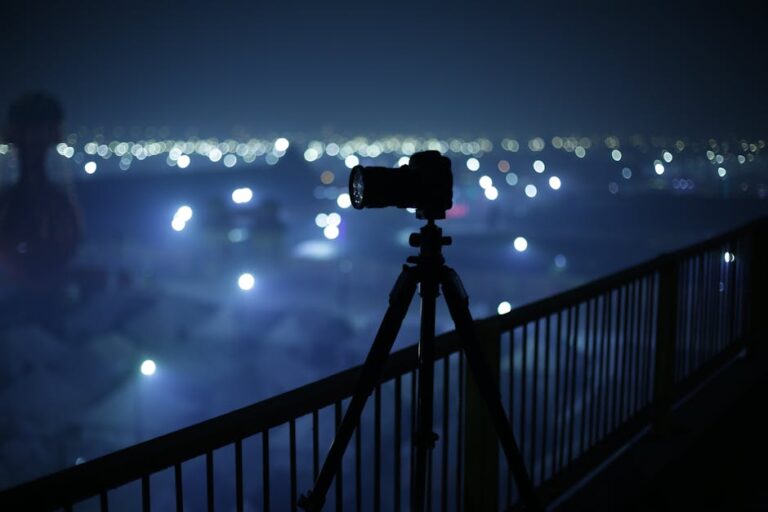 remote shutter night photography