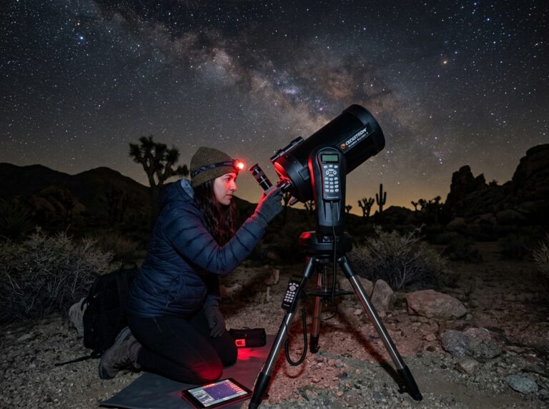 portable astronomy star focusing