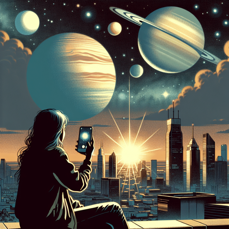 The Gentle Giants of the Sky: How to Photograph Planets with Your Phone