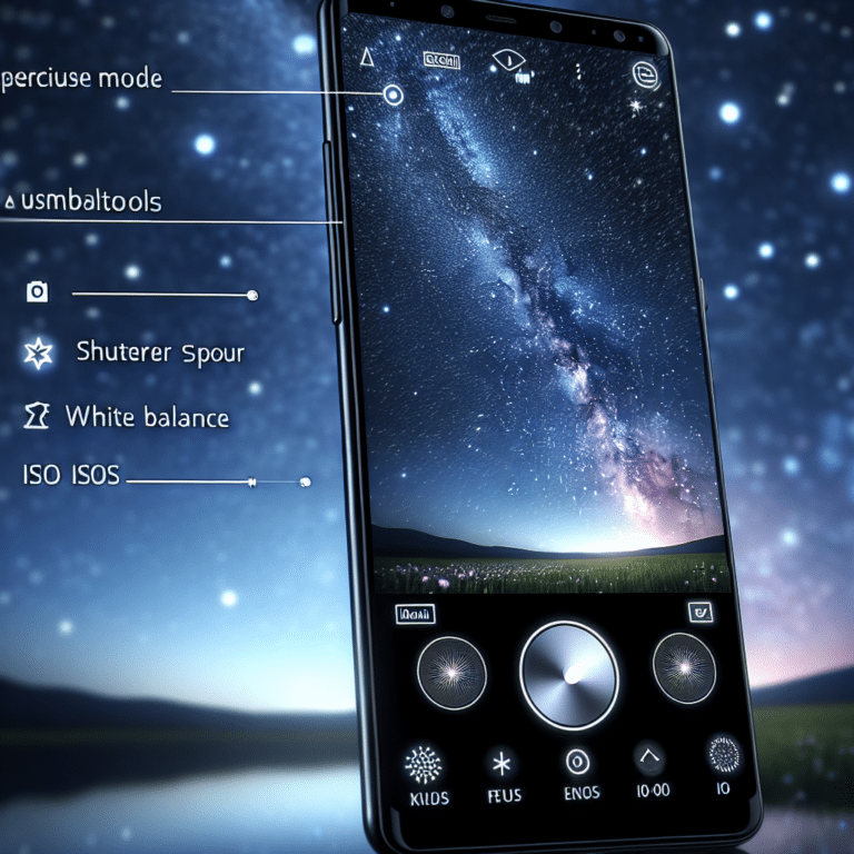 Phone Cameras with Manual Mode Perfect for Capturing Stars