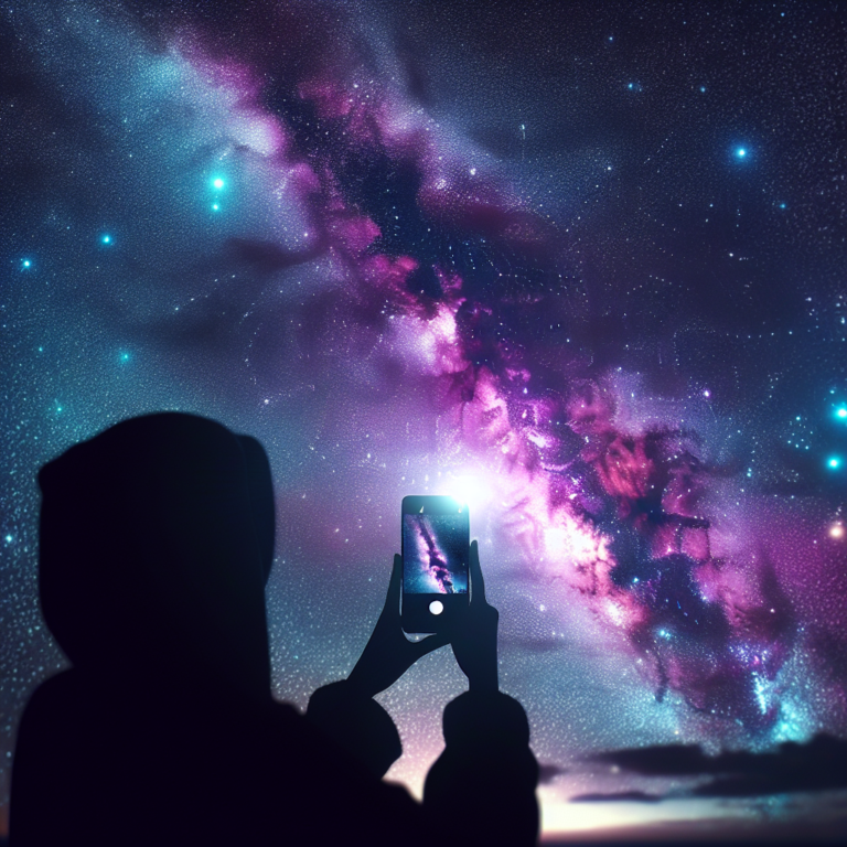 Creating the Milky Way's Portrait: Composition Tips for Phone