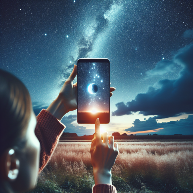 Shooting the Planets with Your Mobile Phone
