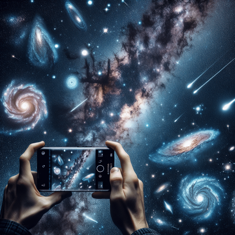 Painting with Stars: Creating Astrophotography Portfolio on Your Phone