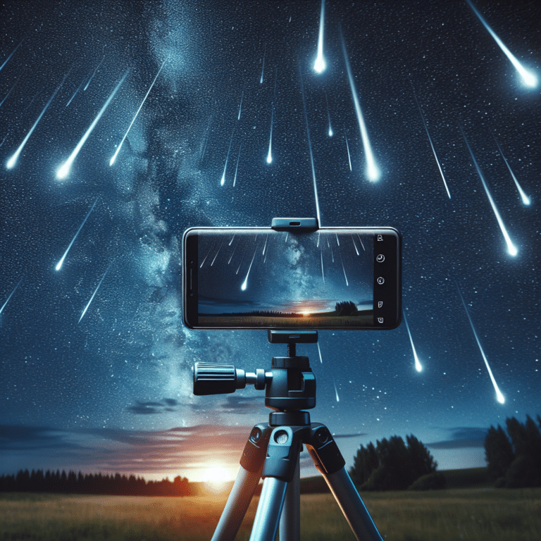 Step-by-Step Guide to Meteor Shower Photography on Mobile for Beginners